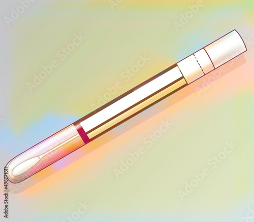 Dry swab for vaginal self-sampling.