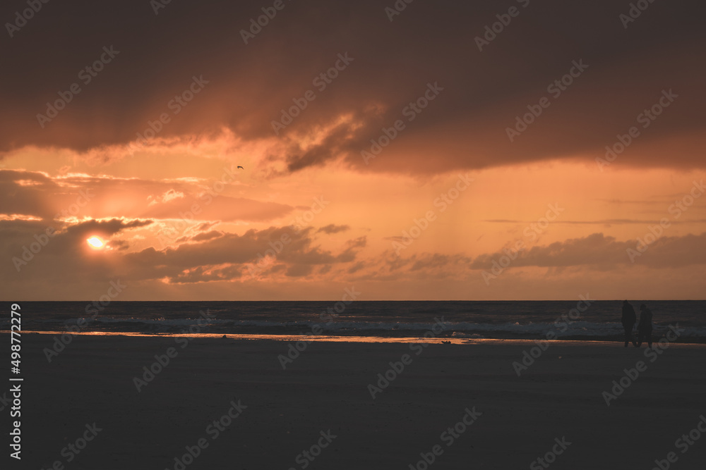 Naklejka premium Nad morzem