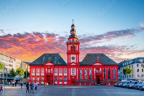 Rathaus, Mannheim, Baden Wü...