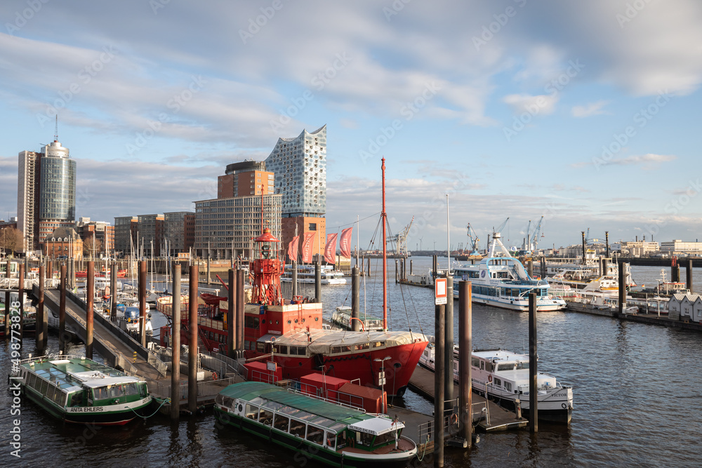Harbour of Hamburg