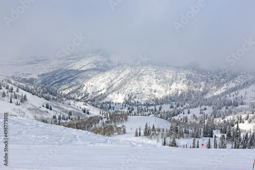 Powder Mountain Ski resort in Utah 