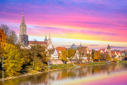 Blick auf Ulm, Baden-Württe...