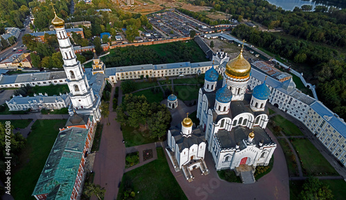 View to Nicolo-Ugreshsky monastery  date of foundation - 1380. City of Dzerzhinsky  Russia