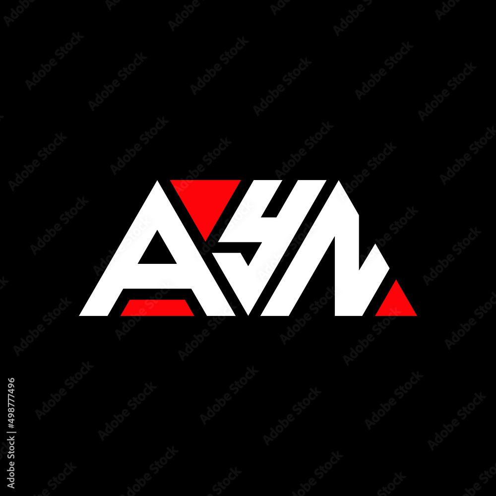 AYN letter logo design with polygon shape. AYN polygon and cube shape logo design. AYN hexagon vector logo template white and black colors. AYN monogram, business and real estate logo. AYN letter logo design with polygon shape. AYN polygon and cube shape logo design. AYN hexagon vector logo template white and black colors. AYN monogram, business and real estate logo.