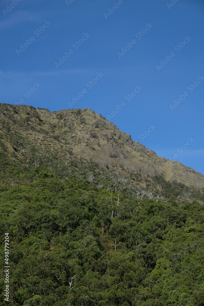Mount Ramelau or Tatamailau is the highest mountain in East Timor and also of Timor island.
