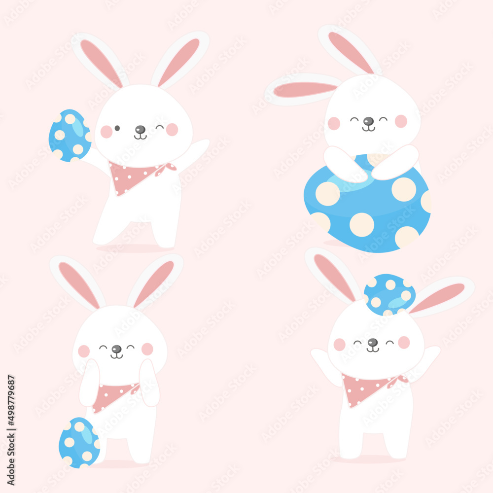 set of rabbits set of rabbits