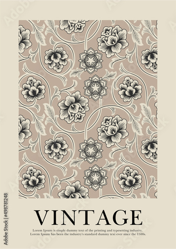 Wall art posters, brochure, decoration, flyer templates. Organic botanical floral branches hand drawn design, wallpaper. Graphic vintage vector plants illustration, pastel colors, elegant background.