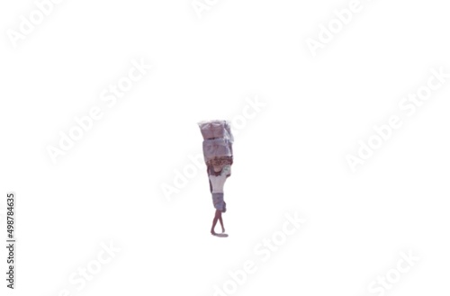 Coolie worker in India