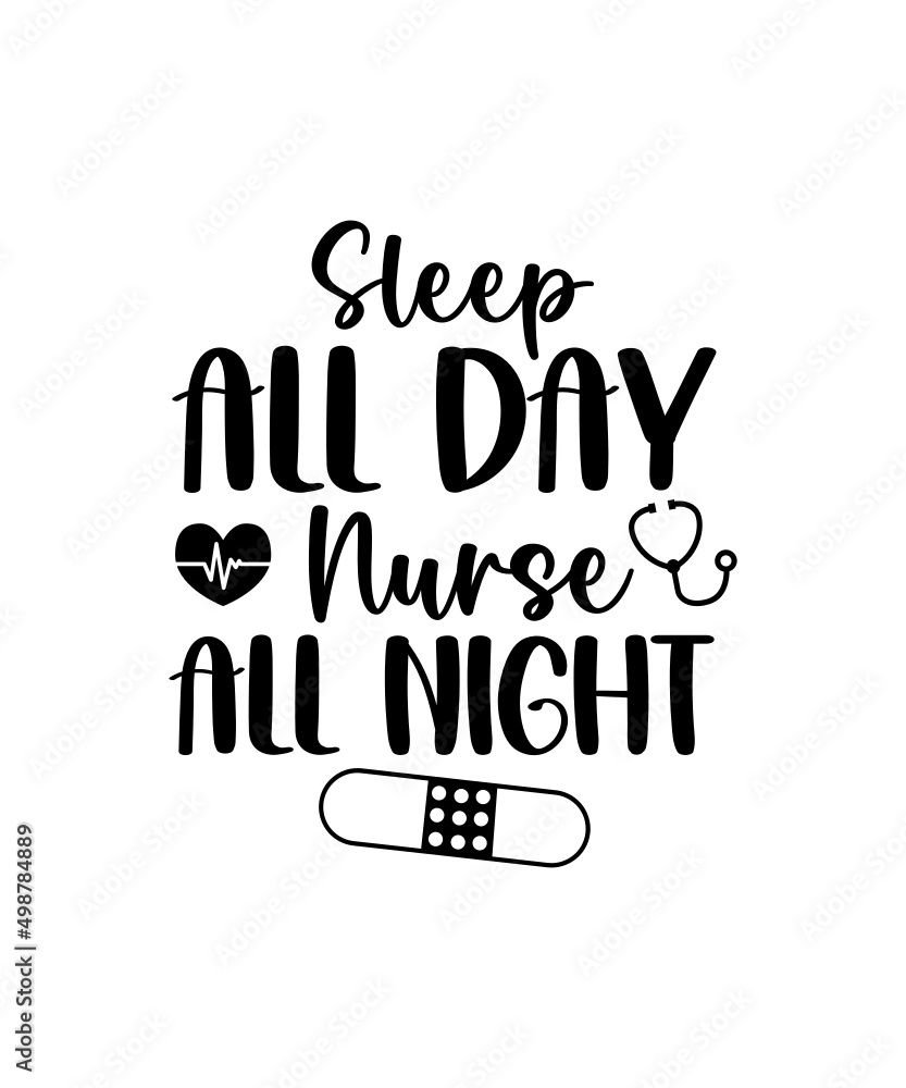 Naklejka premium Nurse Svg Bundle, Nurse Quotes, Nurse Saying, Nurse Clipart, Nurse Life, Doctor Svg, Nurse Svg File for Cricut, Nurse Cut File, Nurse Mom