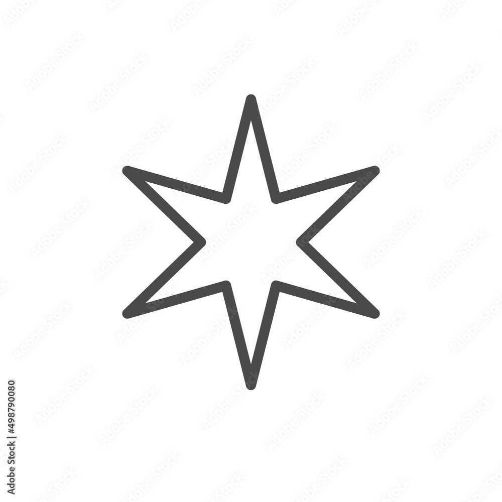 Star vector icon. Simple pictogram. Star vector icon. Simple pictogram.