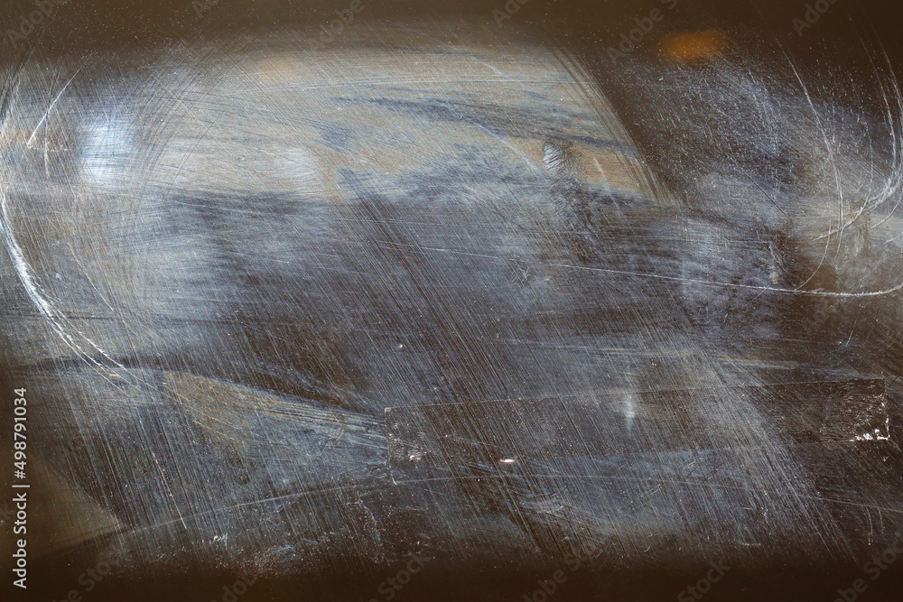 Fototapeta premium Natural luxury colorful background. Large scratches on a dark background. The texture of the mineral. Multicolored abstraction of fantastic beauty. Material for jewelers and sculptors. Quartz