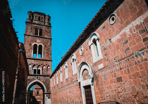 small and ancient village of Caserta vecchia, Campania region, Italy