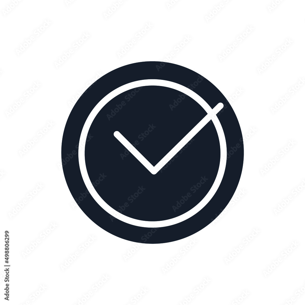 Check icons symbol vector elements for infographic web Check icons symbol vector elements for infographic web