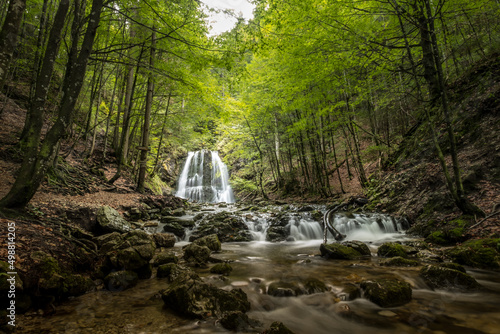 Josefsthaler waterfalls, in the Bavarian Alps