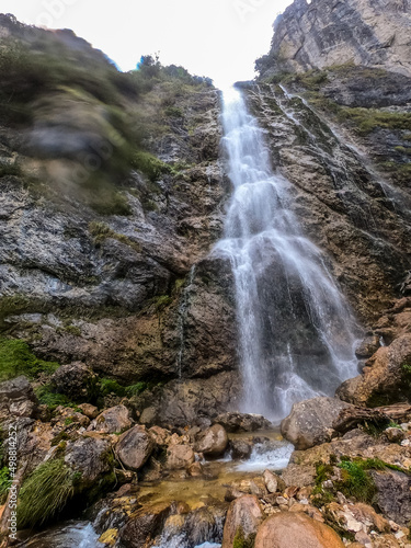 Dalfazer waterfall in the Austrian Alps
