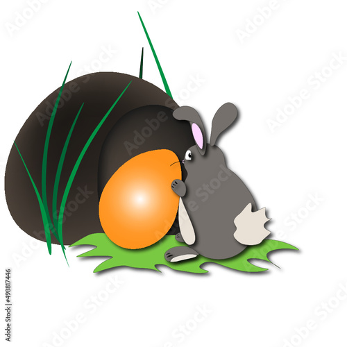 Hase Ostern Frohe Ostern 