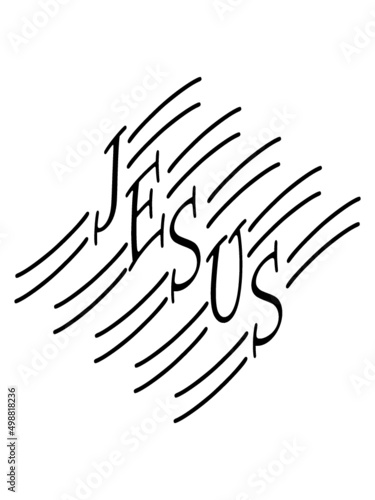 Text Jesus Logo 