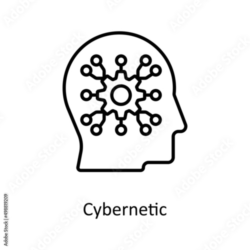 Cybernetic Vector Outline icons for your digital or print projects.