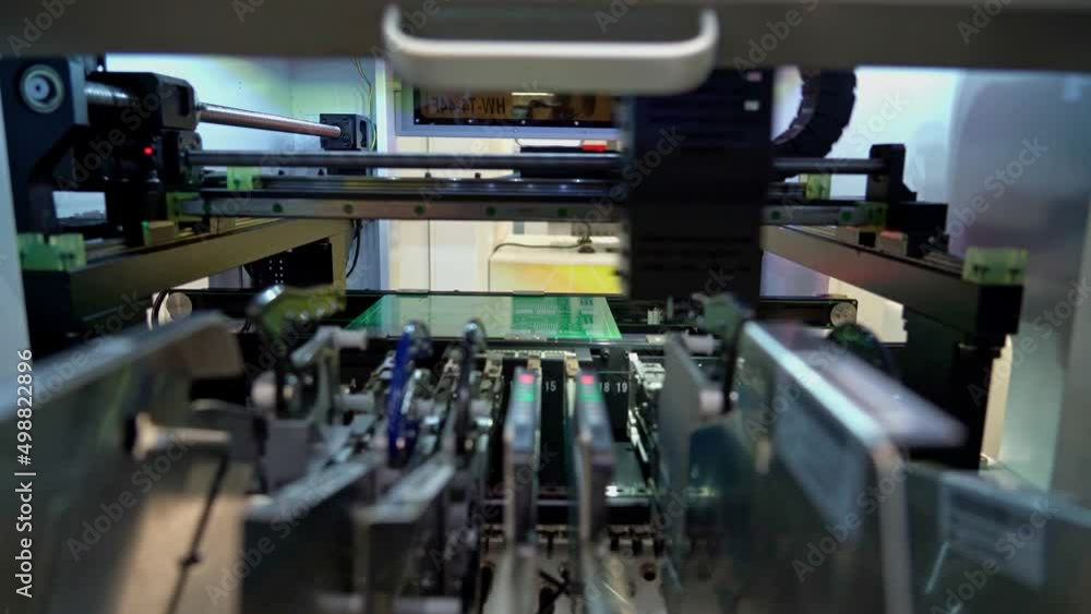 Equipment for electronics production, automatic component installation Equipment for electronics production, automatic component installation