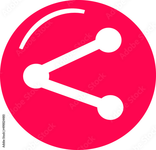 Share media social symbol icon