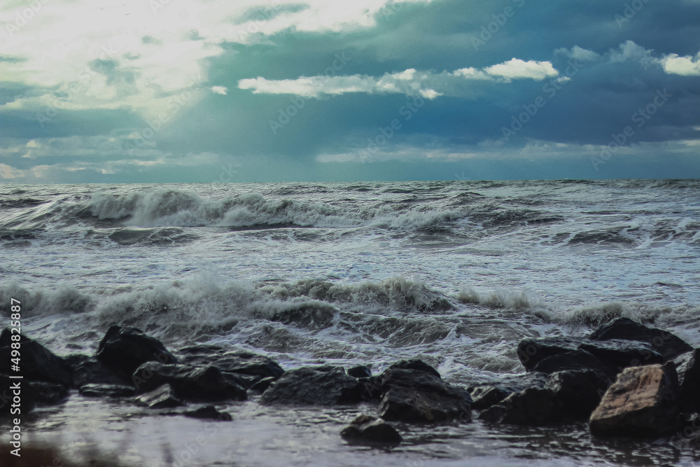 The Black Sea. POTI, Georgia