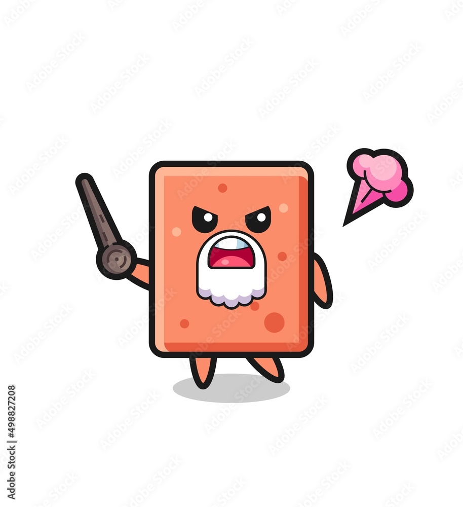 cute brick grandpa is getting angry cute brick grandpa is getting angry