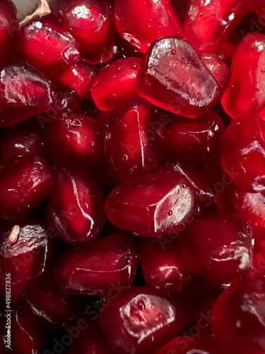 pomegranate seeds background