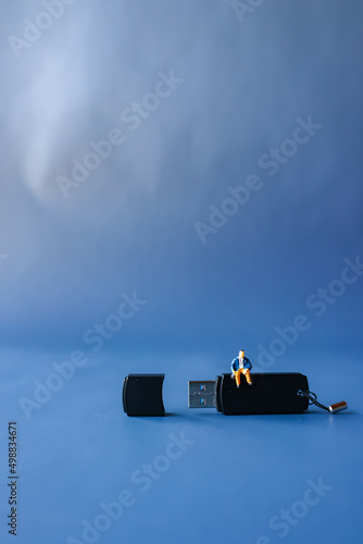 USB, modern hardware  technology of computer.