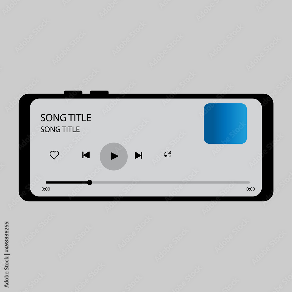 template music player for handphone. template music player for handphone.