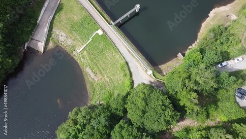 Venford Reservoir Dartmoor National Park Drone FHD photo