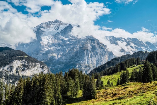 mountains in the mountains alp switzerland