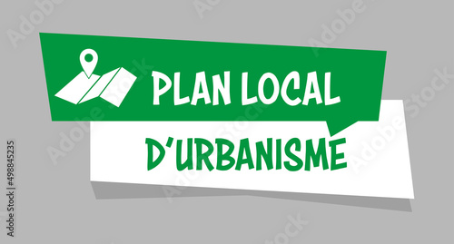 Logo plan local d'urbanisme.