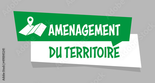 Logo aménagement du territoire.