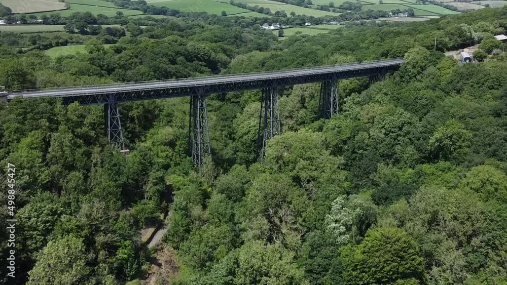 Meldon Viaduct Dartmoor National Park Drone FHD Meldon Viaduct Dartmoor National Park Drone FHD