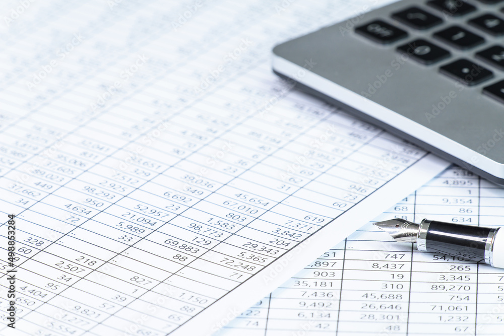 a person who is looking at financial statements in a company a person who is looking at financial statements in a company