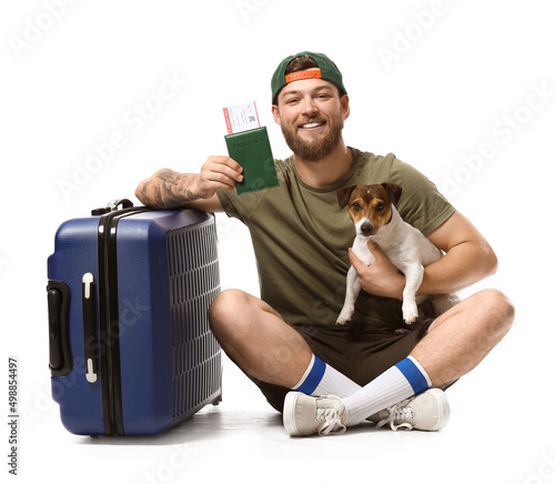 Handsome young man with pas...