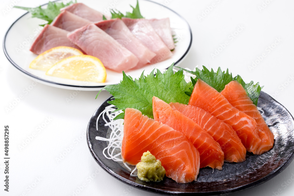 刺身の盛り合わせ　sashimi	