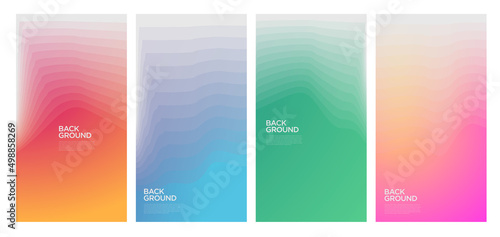 Colorful abstract liquid and fluid shape for banner and brochure design