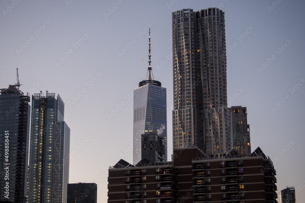 Naklejka premium New York Nights