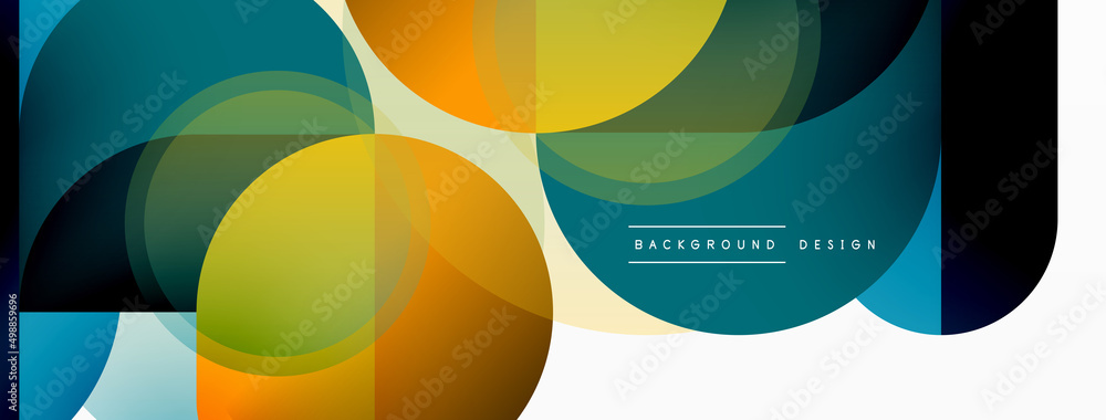 Creative geometric wallpaper. Minimal circle triangle and square line abstract background. Vector illustration for wallpaper banner background or landing page Creative geometric wallpaper. Minimal circle triangle and square line abstract background. Vector illustration for wallpaper banner background or landing page
