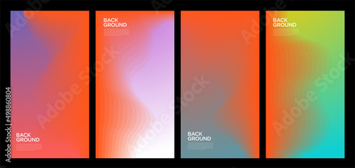 Colorful abstract liquid and fluid shape for banner and brochure design