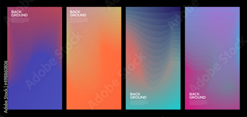 Colorful abstract liquid and fluid shape for banner and brochure design
