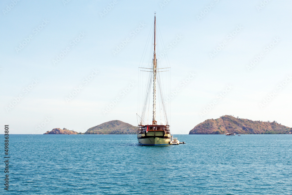 Passenger Boat on the Sea Passenger Boat on the Sea