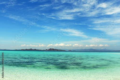 Fototapeta Naklejka Na Ścianę i Meble -  Meko White Sand Island in Flores, East Nusa Tenggara