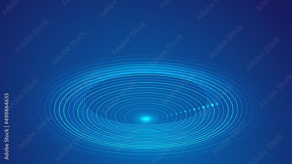 Dot line spiral ripple Internet technology Communication technology conceptual background Dot line spiral ripple Internet technology Communication technology conceptual background
