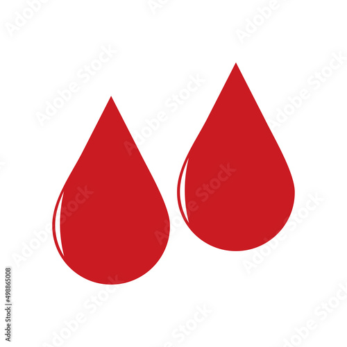 blood drop icon vector illustration	