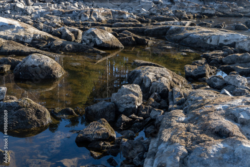 river in the mountains