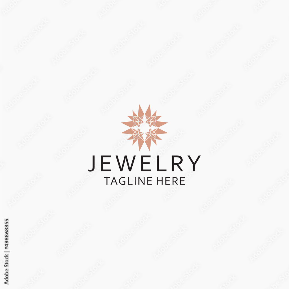 JEWELRY logo icon design vector template
