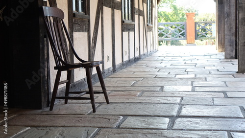 Fototapeta Naklejka Na Ścianę i Meble -  bench in the street