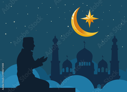 arabian man eid mubarak